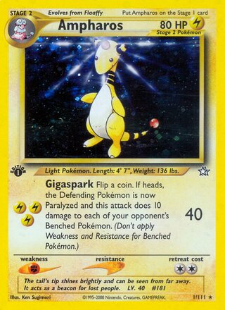 Ampharos (Neo Genesis 1/111)