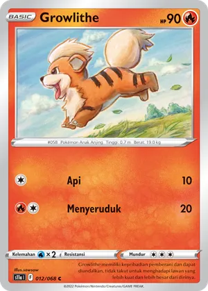 Growlithe (Incandescent Arcana 012/068)