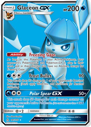 Glaceon-GX (Ultra Prism 141/156)