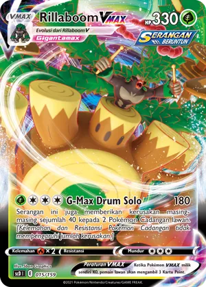 Rillaboom VMAX (Strength V Starter Deck 015/159)