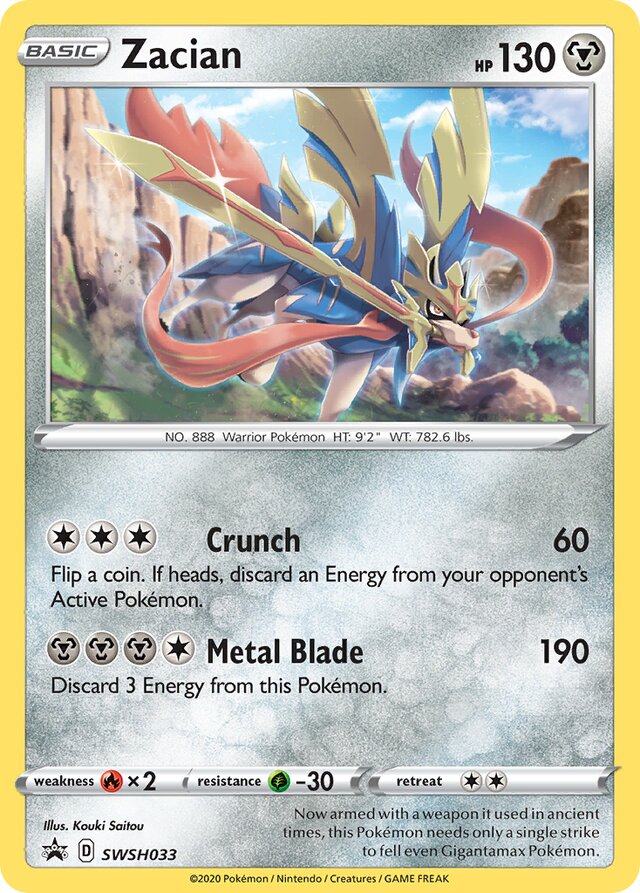 SWSH033 Zacian SSP PROMO