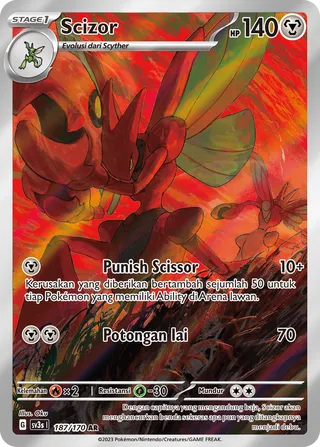 Scizor (Black Shine 187/170)