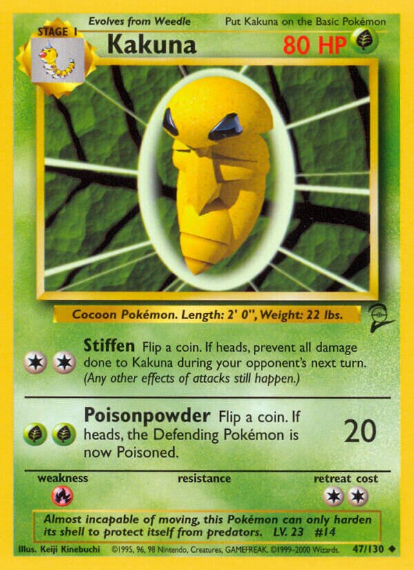 Kakuna Base 2 47/130 Uncommon