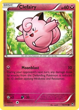 Clefairy (Furious Fists 70/111)