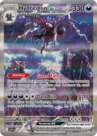 Hydreigon ex (Black & White 342/172)
