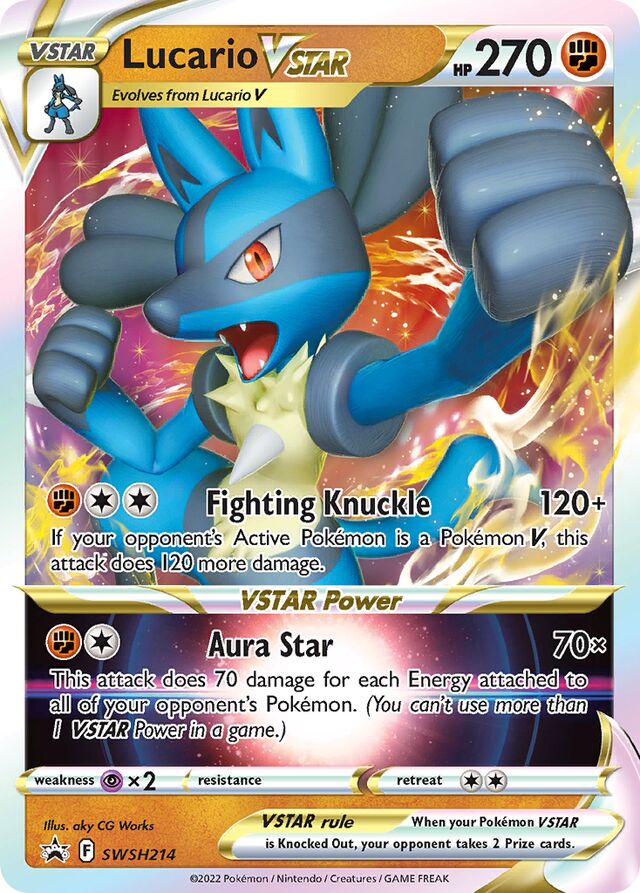 SWSH214 Lucario VSTAR SSP PROMO