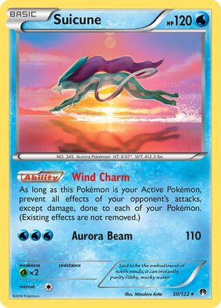 Suicune (BREAKpoint 30/122)
