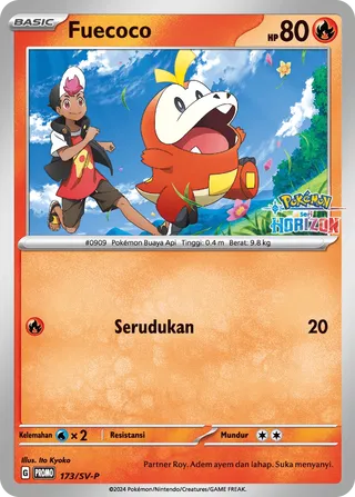 Fuecoco (Scarlet & Violet Promos 173/SV-P)