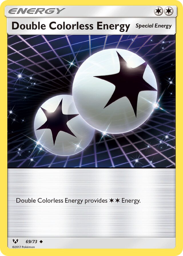 Double Colorless Energy Shining Legends 69/73 Uncommon