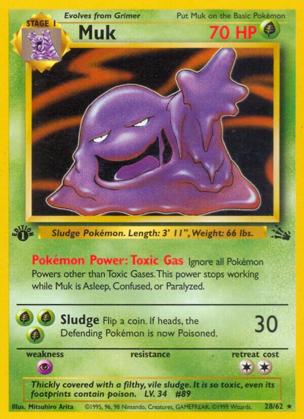 Muk Fossil 28/62 Rare