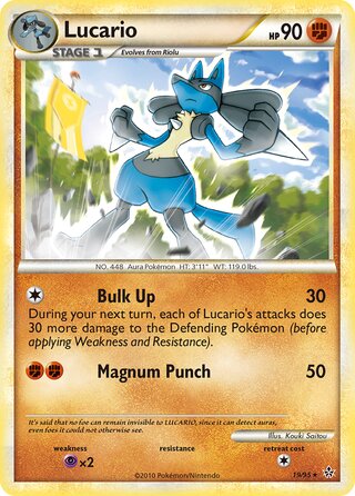 Lucario (Unleashed 19/95)