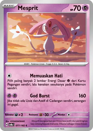 Mesprit (Stellar Lightning 077/182)