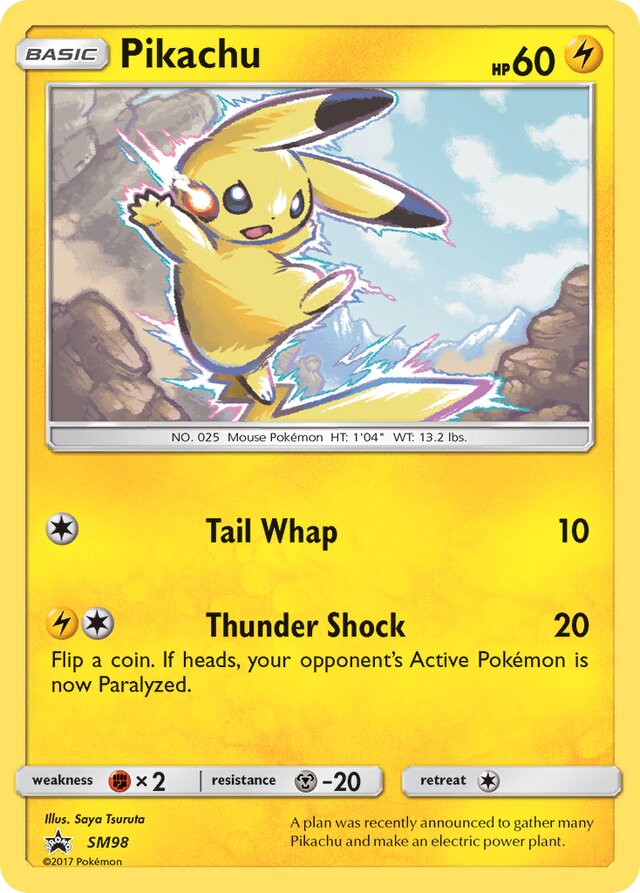 SM98 Pikachu SMP PROMO