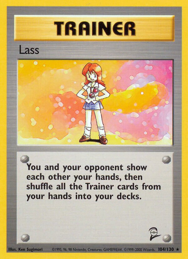 Lass Base 2 104/130 Rare