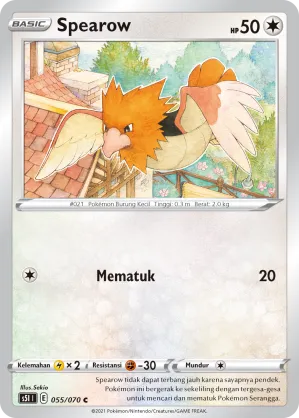 Spearow (Single Strike Master 055/070)