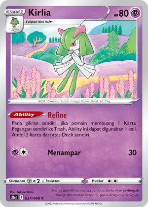 Kirlia (Incandescent Arcana 037/068)