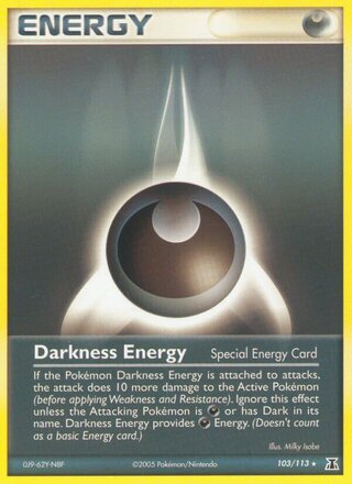 Darkness Energy (EX Delta Species 103/113)