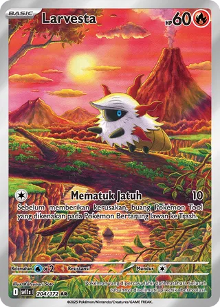 Larvesta (Black & White 204/172)