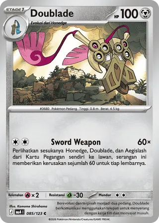 Doublade (Void Blast 085/123)