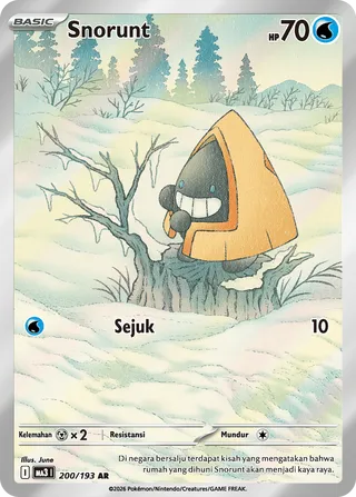 Snorunt (MEGA Dream ex 200/193)