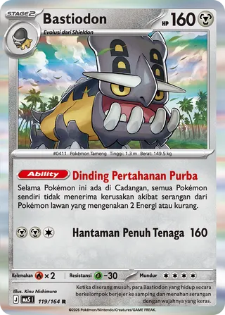 Bastiodon (Shadowy Threats 119/164)