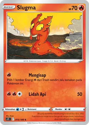 Slugma (Lost Abyss 015/100)