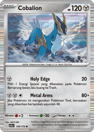 Cobalion (Black & White 136/172)
