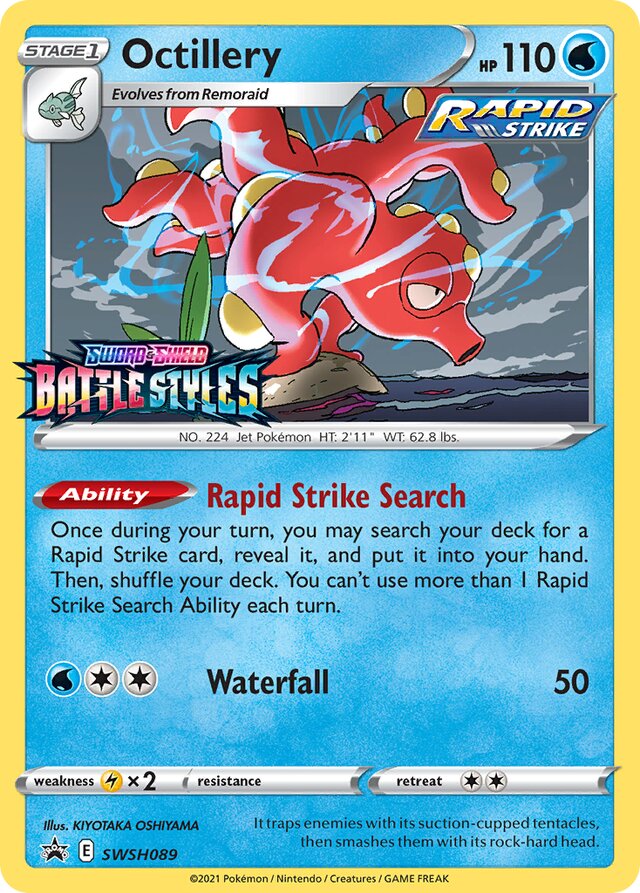 SWSH089 Octillery SSP PROMO