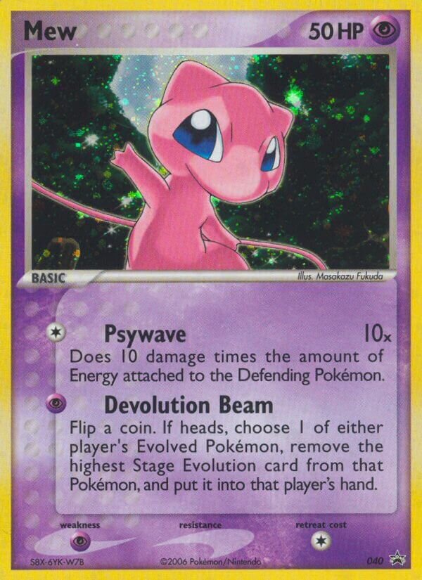 Mew Nintendo Promos 40 PROMO