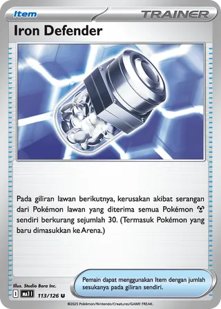 Iron Defender (Mega Evolution 113/126)