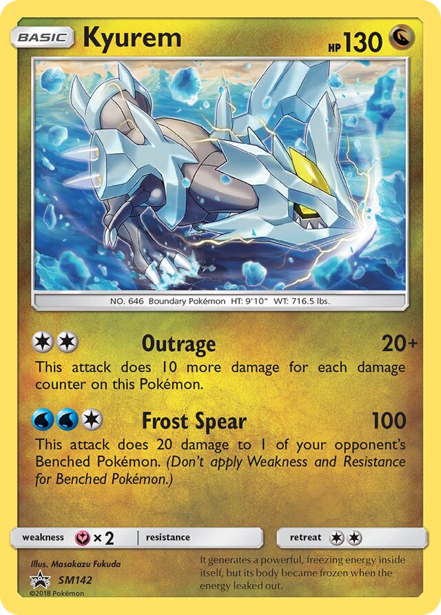 SM142 Kyurem SMP PROMO