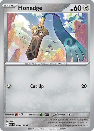 Honedge (Paradox Rift 130/182)
