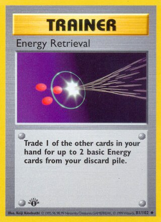 Energy Retrieval (Base Set 81/102)