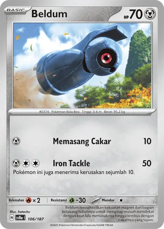 Beldum (Terastal Festival ex 106/187)