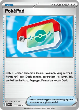 Poké Pad (Void Blast 111/123)