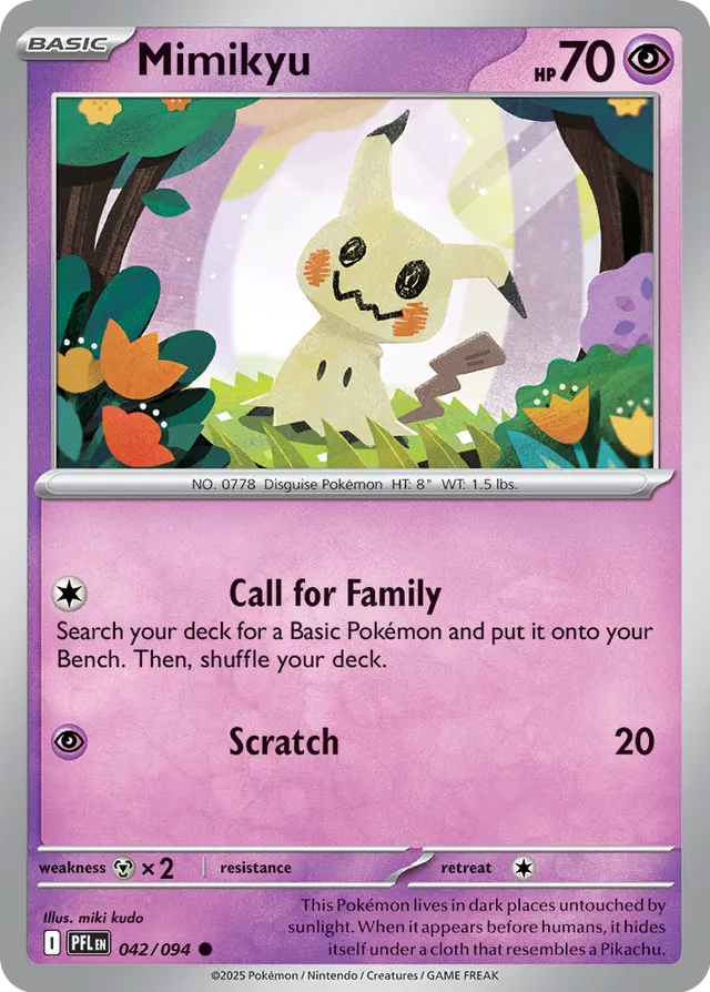 042/094 Mimikyu PFL Common