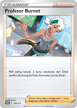 Professor Burnet (Sword & Shield Promos 149/S-P)