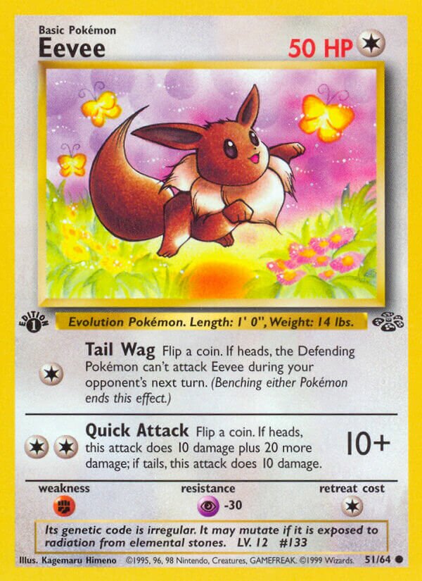 Eevee Jungle 51/64 Common
