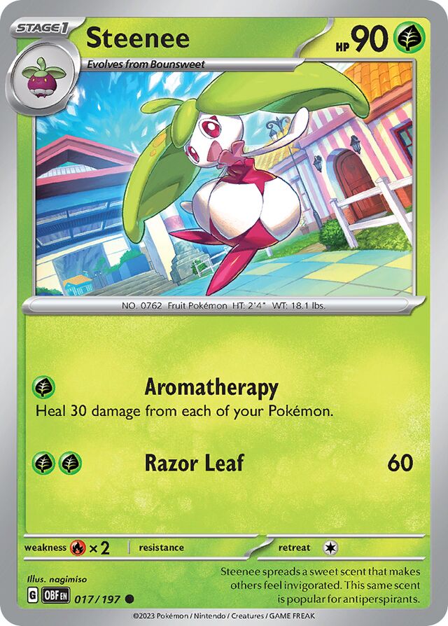 Steenee Obsidian Flames 017/197 Common