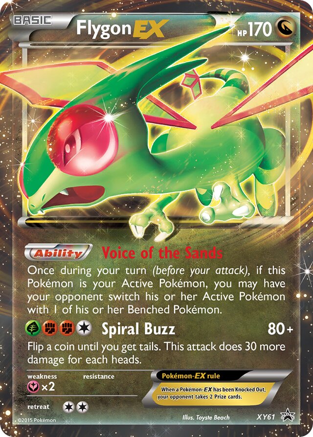 FlygonEX XY Black Star Promos XY61 PROMO