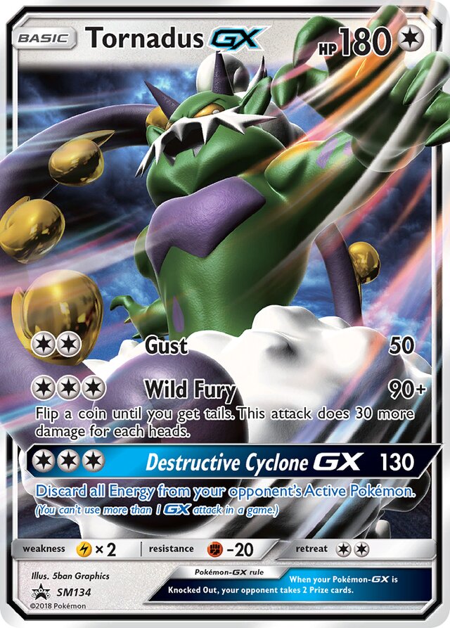 SM134 TornadusGX SMP PROMO