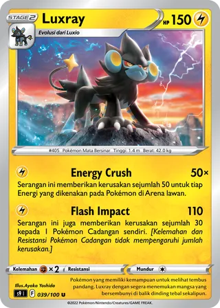 Luxray (Star Birth 039/100)