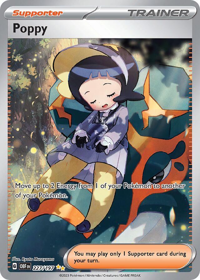 227/197 Poppy OBF Special Illustration Rare