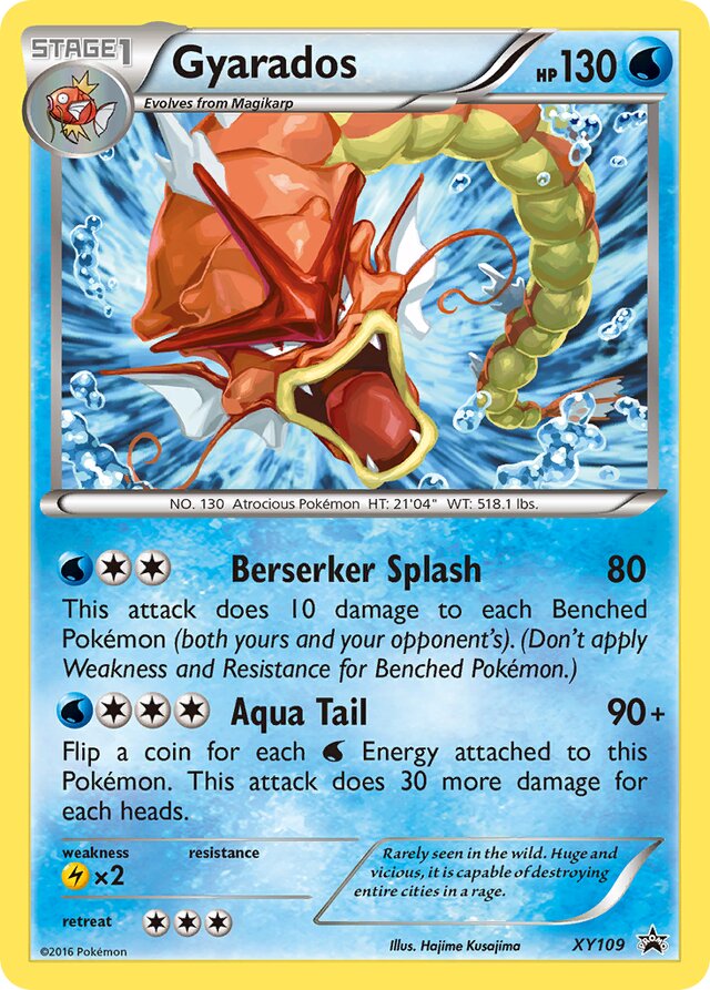 Gyarados XY Black Star Promos XY109 PROMO