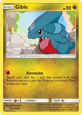 Gible (Ultra Prism 96/156)