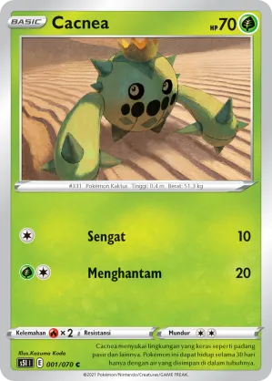 Cacnea (Single Strike Master 001/070)