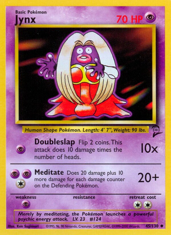 Jynx Base 2 45/130 Uncommon