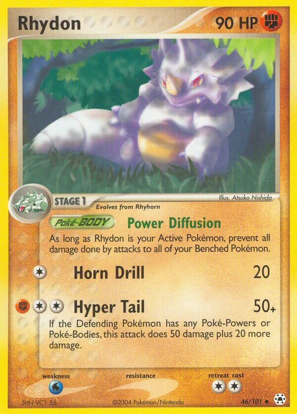 46/101 Rhydon HL Uncommon