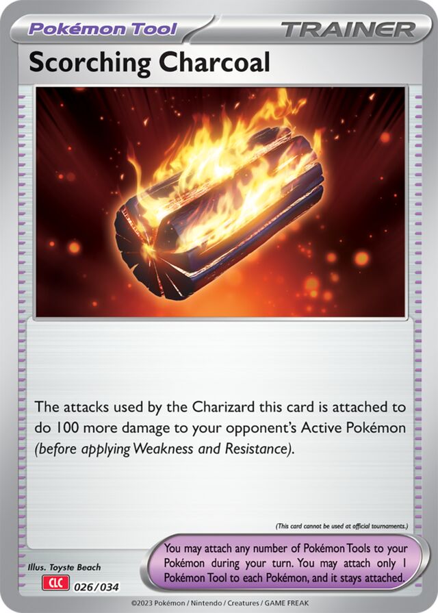 Scorching Charcoal Charizard & Ho-Oh ex Deck 026/034