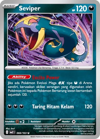 Seviper (Blue Blaze 066/103)